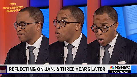 Democrat Mental Disorder: MSNBC anchor crying without tears about Jan 6.