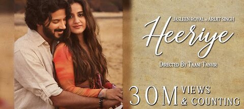 Heeriye#Arijitsingh#hindisong Jasleen royel