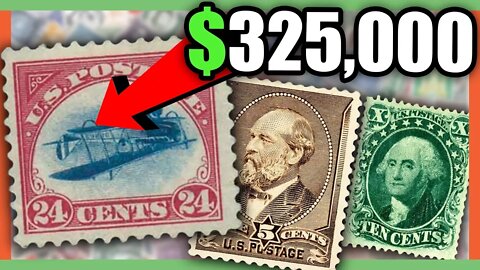 $500,000 OLD STAMP - RARE AND VALUABLE STAMPS WORTH MONEY