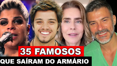 35 FAMOSOS BRASILEIROS QUE SÃO GAYS E LÉSBICAS QUE VOCÊ NÃO SABIA.