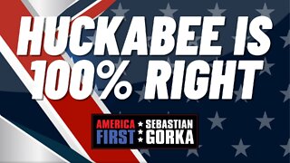 Huckabee is 100% right. Lord Conrad Black with Sebastian Gorka on AMERICA First