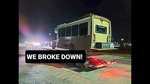 Shuttle Bus Conversion Breakdown || We hit the road and run into some trouble!