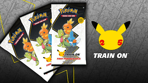 Opening Three Pokémon 25th Anniversary First Partner Packs, Hoenn Edition!