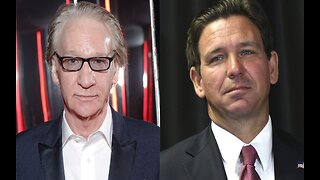 Maher Touts DeSantis’ Fight Against Disney To Protect Kids