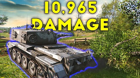 FV4101 Charioteer - 10965 Damage || WoT Console