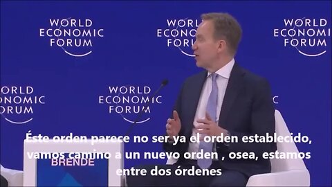 Hablan del "Nuevo Orden Mundial" en el Foro de Davos (Ene 2024)