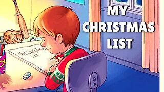 My Christmas List | A Christmas Story Book | Read Along Book For Kids