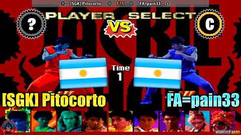 Jackie Chan in Fists of Fire ([SGK] Pitocorto Vs. FA=pain33) [Argentina Vs. Argentina]