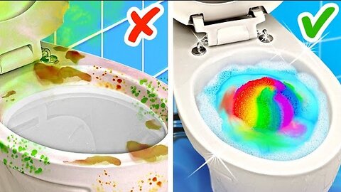 Useful Cleaning Hacks That Will Make Your Toilet and Bathroom Shine 🚽🌟✨