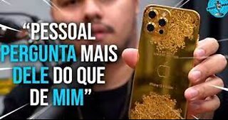 iPHONE DE OURO😱