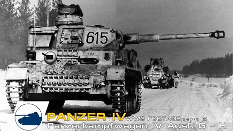 WW2 Panzer IV Ausf.G - H footage - Panzerkampfwagen IV. pt5.