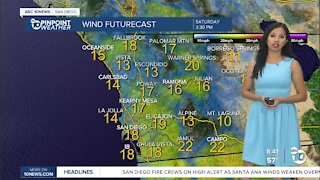 ABC 10News Pinpoint Weather for Sat. Oct. 16, 2021