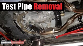 Nissan 350Z / Infiniti G35 Catalytic Converter, High Flow Cat or Test Pipe Removal | AnthonyJ350