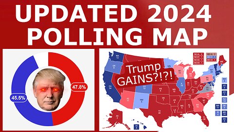 The 2024 Election Map According to NEW POLLS!