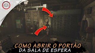 Tormented Souls, Como abrir o portão da sala de espera | super dica PT-BR