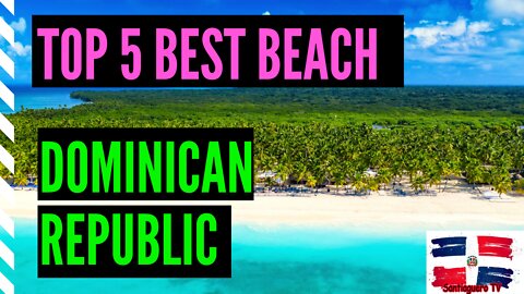 Top 5 Best 🌴Beach🌴in the Dominican Republic🌴