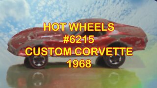 1968 HOT WHEELS CUSTOM CORVETTE REDO!