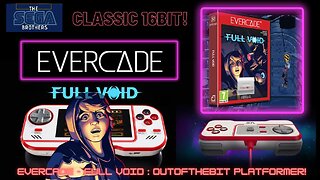 Evercade - FULL VOID: Classic 16Bit Action Gameplay & Definitely a worth buying Puzzle Platformer!