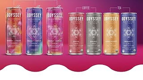 Odyssey Mushroom Elixir Beverages | Coffees, Teas, and Energy Drinks