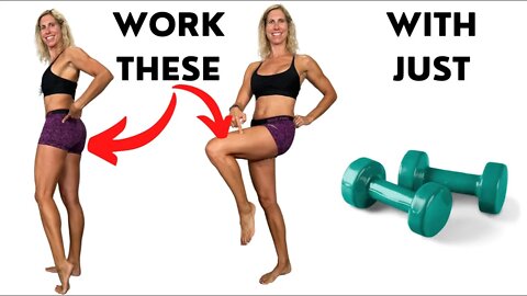 Glute And Leg Workout With Dumbbells