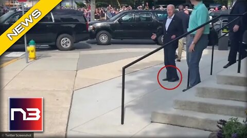 Shortly After Falling Off Bike, Biden Seen Doing STRANGE Thing With His Feet