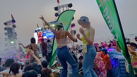 Beach Road ~ Songkran Water Festival 2023 ~ Pattaya Thailand