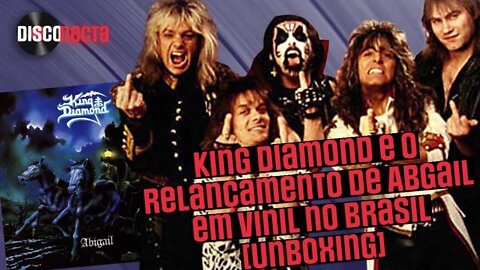 King Diamond e o relançamento do Abigail em vinil no Brasil