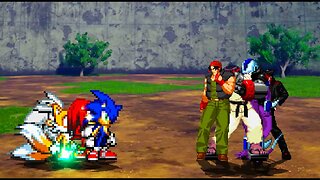 Rivaled Fury! Team Sonic vs Team Ralf [IKEMEN GO/Mugen]