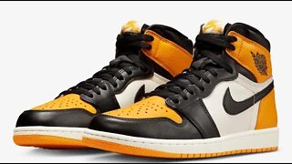 Air Jordan 1 Retro High OG Yellow Toe