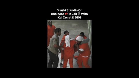 Druski's Unexpected Jail Brawl 🥊 Caught on Camera with Kai Cenat & DDG | Exclusive Jail Footage