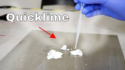 Don't Put Water on Chalk-Quicklime