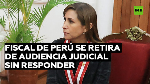 Fiscal de Perú se retira de audiencia judicial sin responder y queda al borde de la suspensión