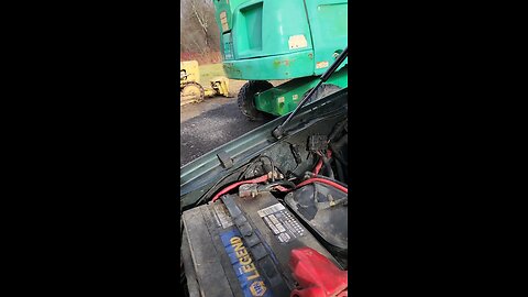 fixing a broken plow