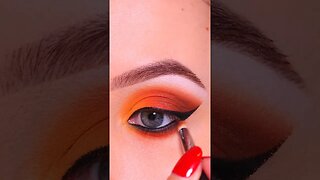 Warm Matte Eyelook Makeup Tutorial #shorts