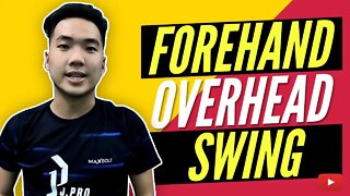 Forehand Overhead Swing - Beginner To Advanced Level - Badminton Lessons featuring JPRO TV