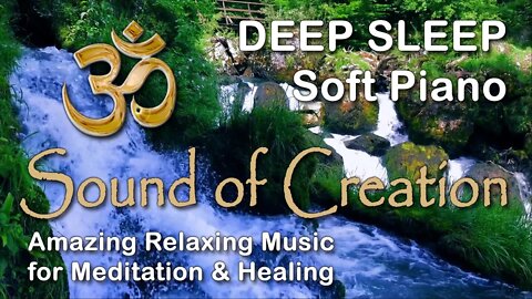 🎧 Sound Of Creation • Deep Sleep (07) • Falls • Soothing Relaxing Music for Meditation and Healing