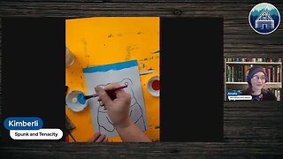 FREE ART CLASS: Cozy Fall Bear Painting