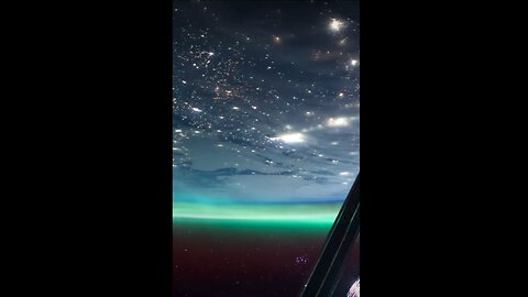 Northern lights seen from international space station……