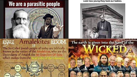 So called “White People” are NOT Righteous/Holy THEY ARE THE WICKED
