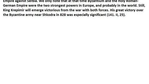 Oshtrivoevic Dynasty First Period 794 - 865 (Part 2)