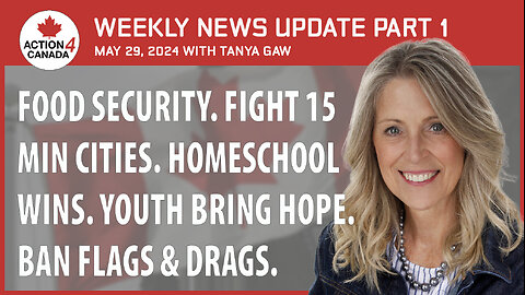 Part 1: Food Security Fight 15 Min Cities Homeschool Wins Youth Bring Hope Ban Flags And Drags, May 29, 2024