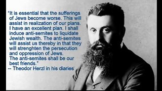 THEODOR HERZL & ADOLF HITLER: ZIONISM, NAZISM & ISRAEL
