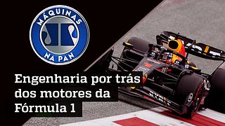 Rodolpho Santos mostra detalhes de como funciona o motor de um carro da F1 I MÁQUINAS NA PAN