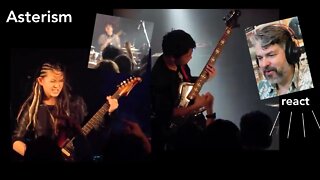 Asterism React | Blaze [live] | Instrumental Heavy Metal | Japanese