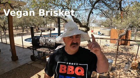 Central Texas Style... Vegan Brisket... Don't even attempt this yourself until you watch this video!