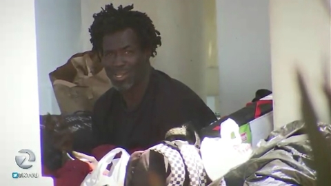 What This Jogger Did to a Homeless Man's Stuff Has a Whole City Talking