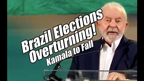 Brazil Elections Overturning! Iran Govt. and Kamala to Fall. B2T Show Nov 10, 2022
