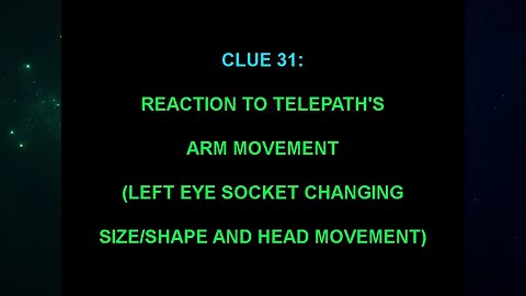 Clue 31 (The "Alien Interview" Video Analysis 2013/2014/2015)