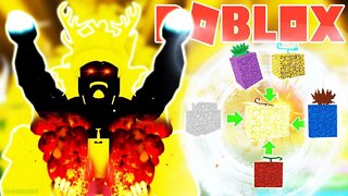 upar assim fica fácil! melhor fruta + haki do armamento - BLOX FRUITS