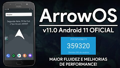 NOVA ArrowOS v11.0 | Android 11 | Maior ESTABILIDADE e melhorias na PERFORMANCE!